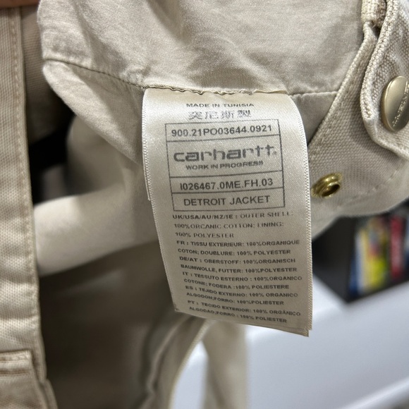 Carhartt WIP Detroit Jacket Dusty Hamilton Brown - Picture 3 of 4